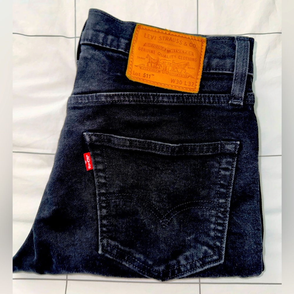 Men’s Levi Jeans W30 L32 - Signature Genuine Quality Black